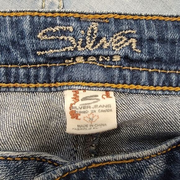 Silver Pioneer Flood Jeans Sz 30 - Picture 4 of 5